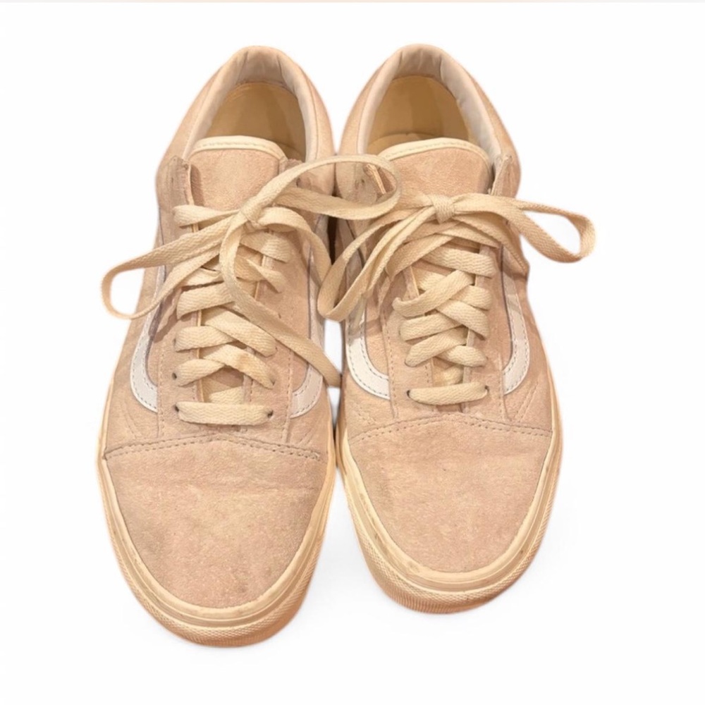 Vans UA Old Skool suede trainers in marshmallow